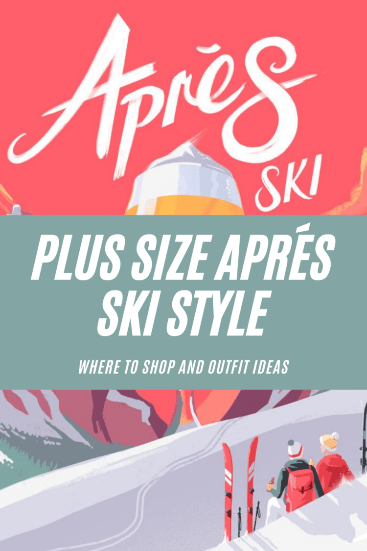 plus size apres ski style
