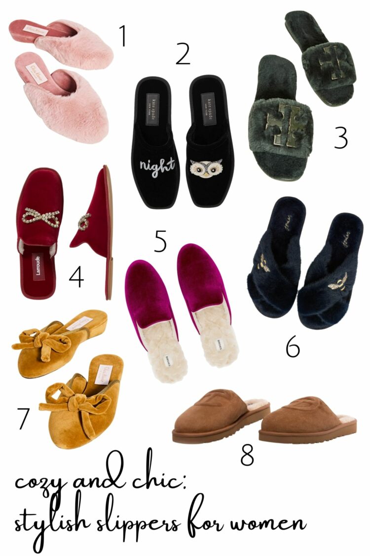 the most stylish slippers for women
