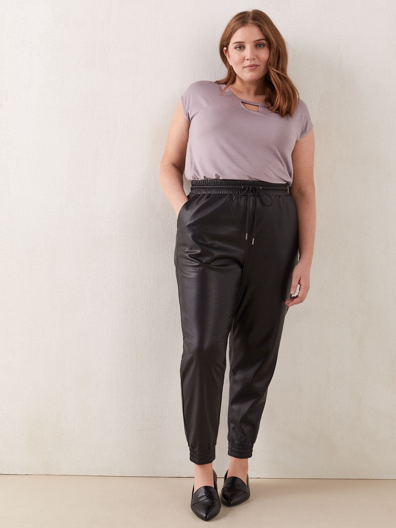 Spanx Faux Leather Joggers Review - Wardrobe Oxygen