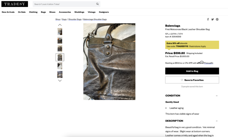 Purchasing a Used Designer Bag Online: My Experience - Wardrobe Oxygen