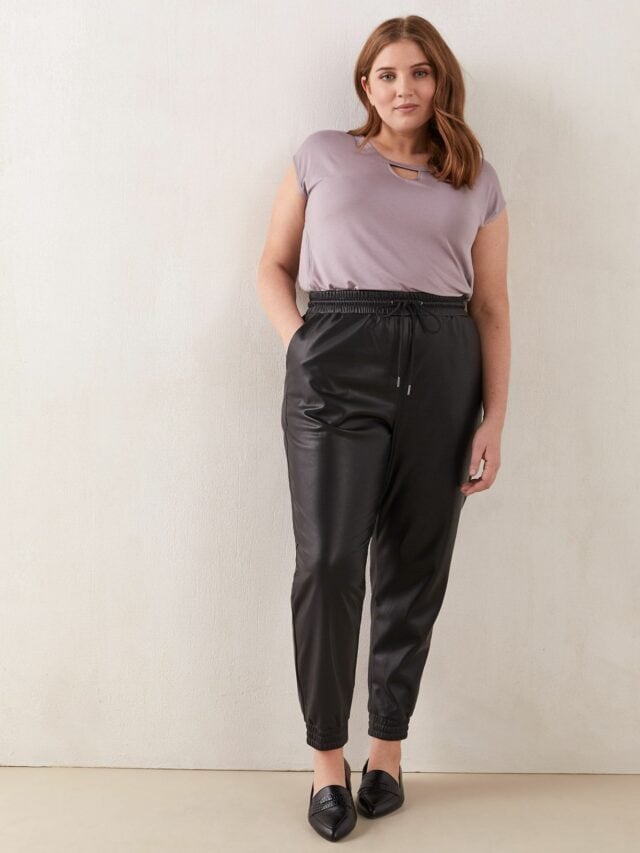 The Best Faux Leather Joggers Wardrobe Oxygen