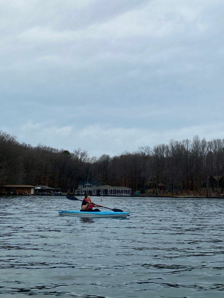 kayaking