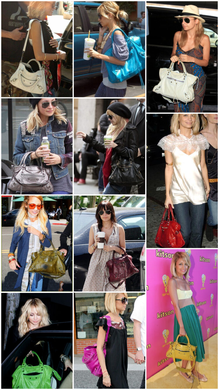 Nicole richie discount balenciaga bag