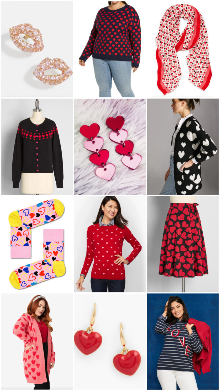 valentines day themed fashion wardrobe oxygen