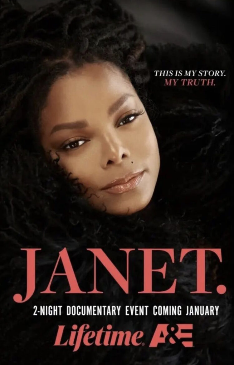 Movie poster for Janet Jackson documentary