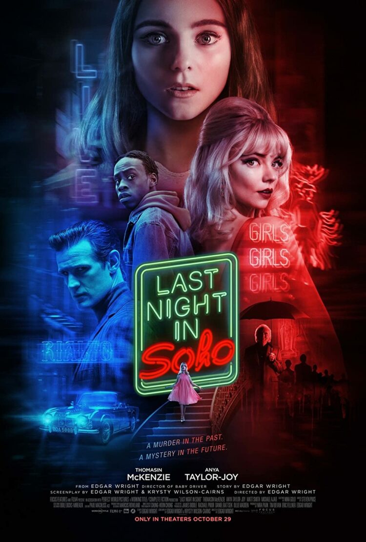 Movie poster for Last Night in Soho