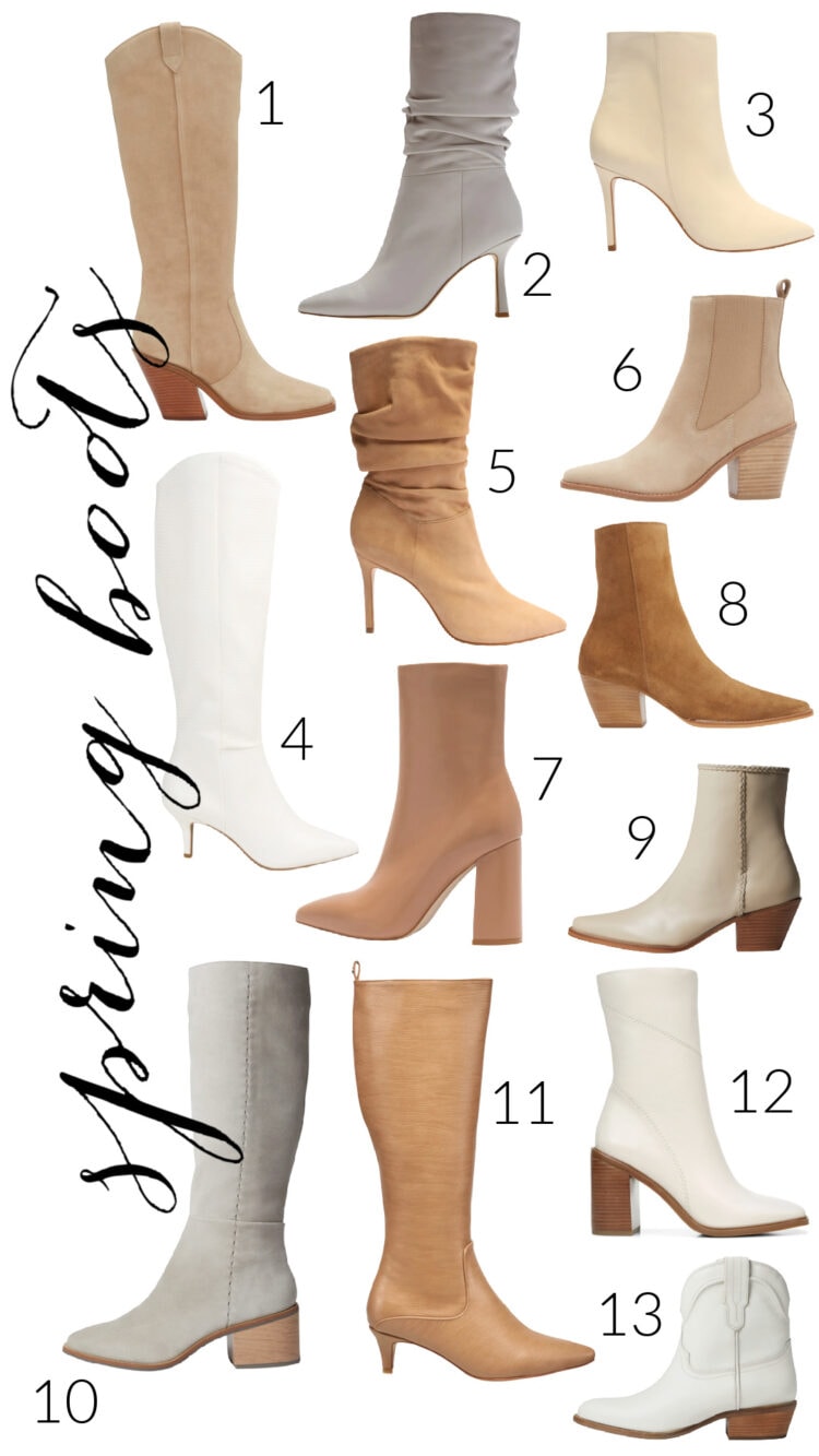spring boots fashion trend