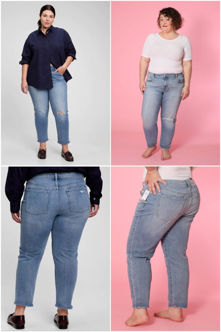 a review of the gap girlfriend mid rise jeans