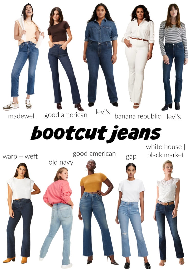 best bootcut jeans for women