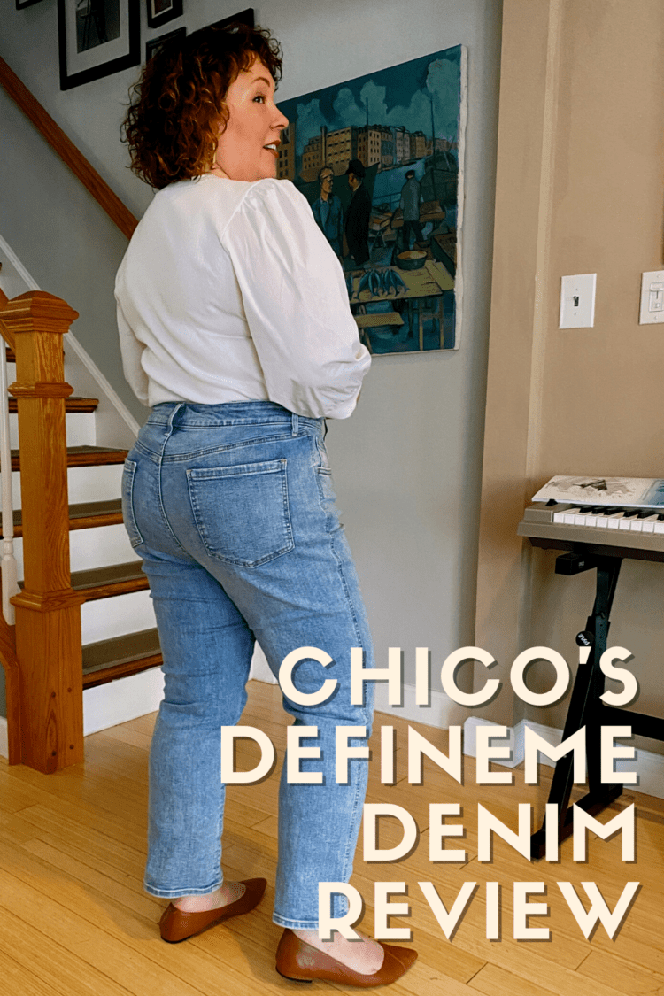 Chico's DefineMe Denim Review by Wardrobe Oxygen