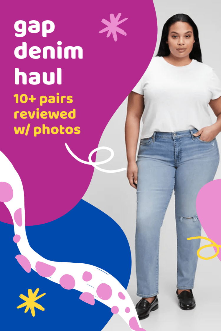 Gap Denim Haul: Tried 10+ Pairs Size 14-16/32-33 - Wardrobe Oxygen