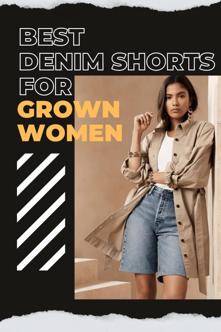 The best denim shorts for grown women by Wardrobe Oxygen