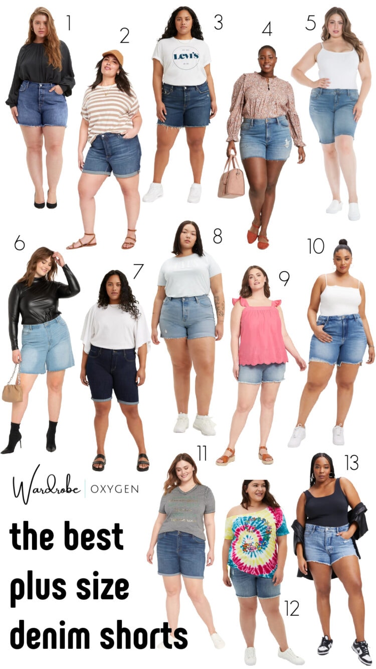 The Best Denim Shorts for Grown Women: 50+ Options, Size-Inclusive Options  - Wardrobe Oxygen