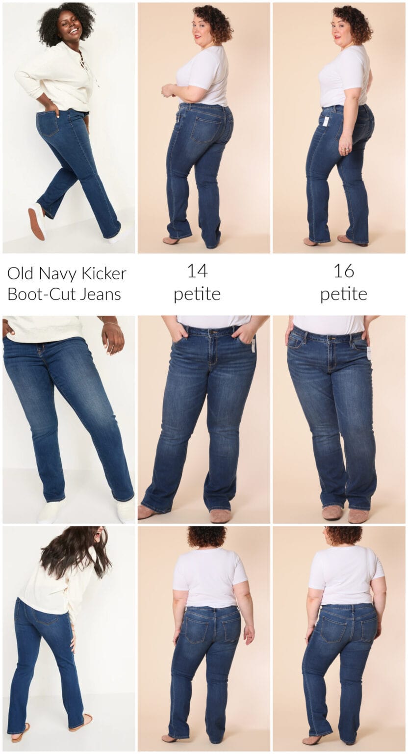 Old Navy Denim Haul: 23 Pairs Ordered Sizes 14/16 - Wardrobe Oxygen