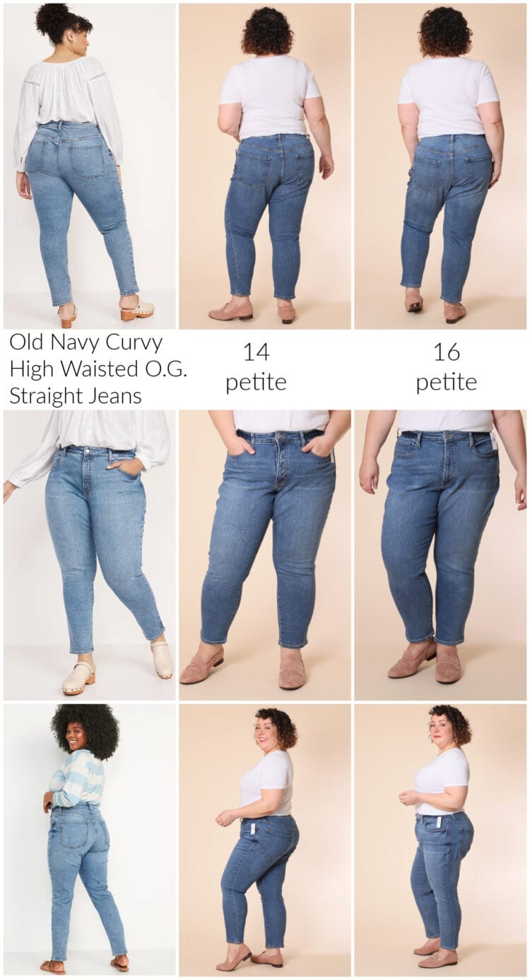 Old Navy Denim Haul: 23 Pairs Ordered Sizes 14/16 - Wardrobe Oxygen