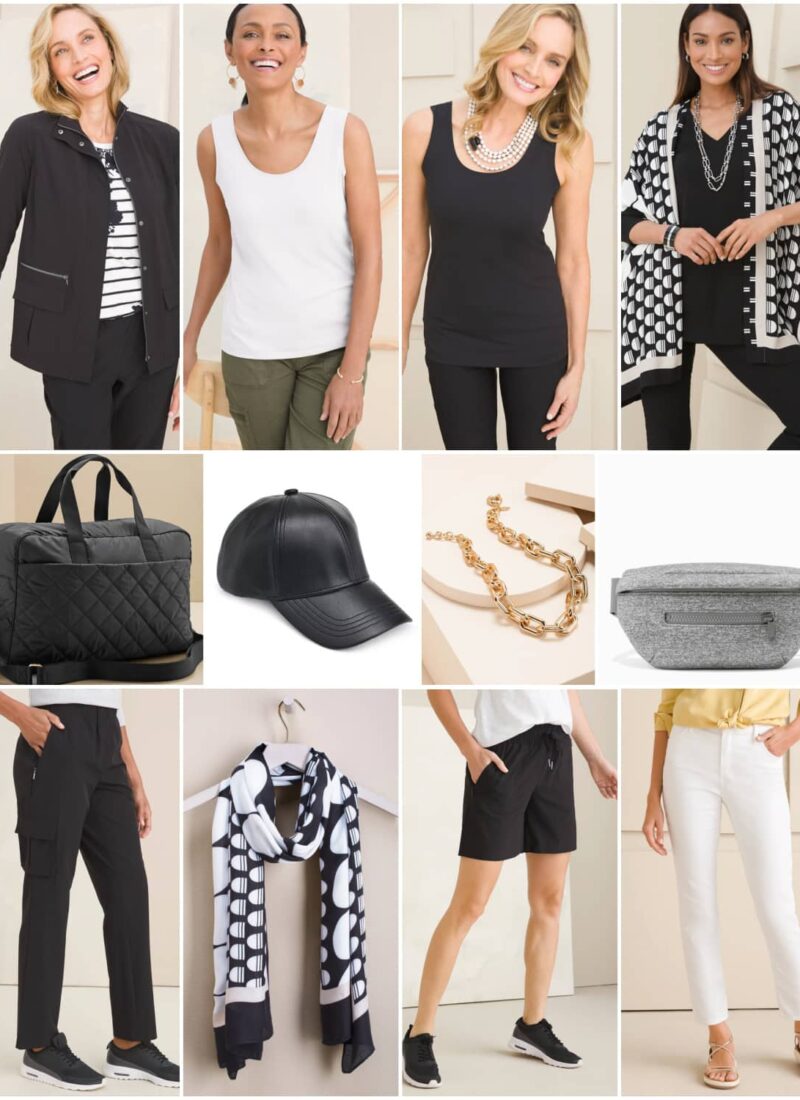 Vacation Capsule Wardrobe with Chico’s Zenergy Collection: 6 Pieces, 12+ Great Looks