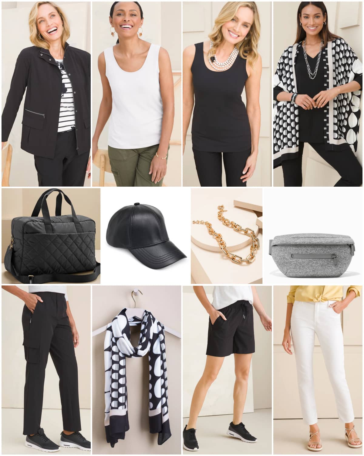 Vacation Capsule Wardrobe with Chico’s Zenergy Collection: 6 Pieces, 12+ Great Looks