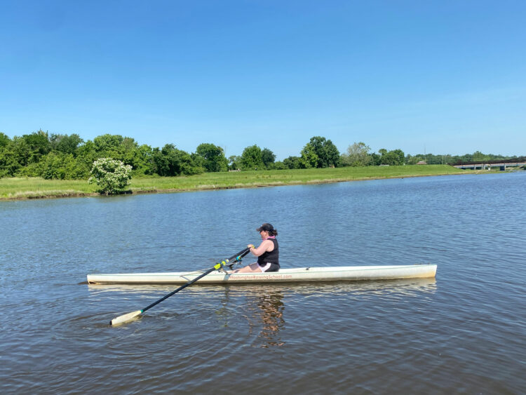 beginner sculling washington rowing school