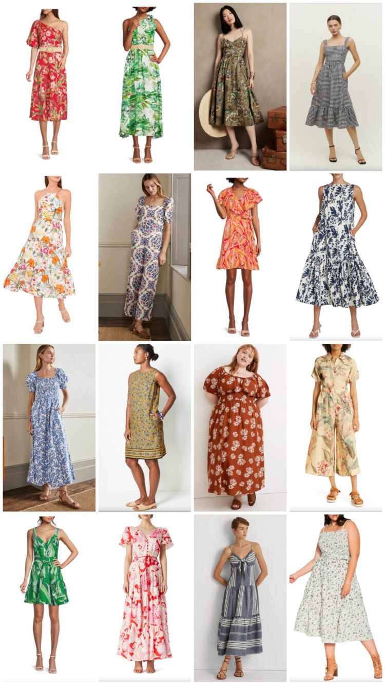 best printed linen dresses