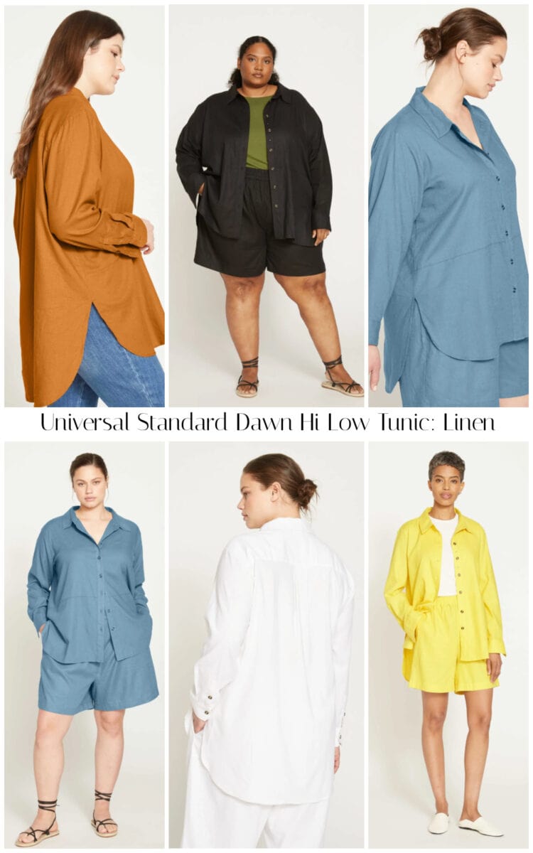 dawn linen tunic review