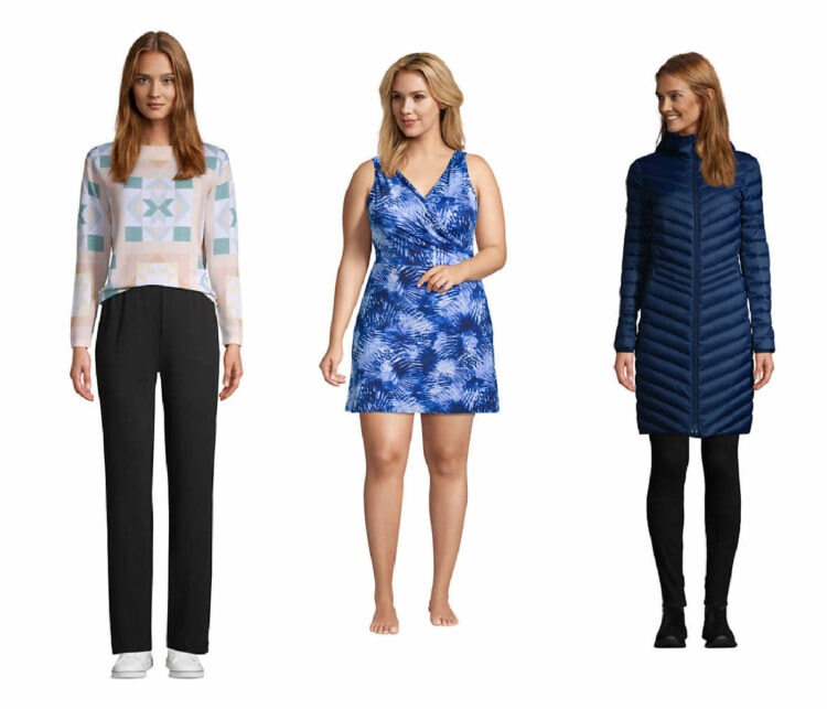 tall plus sizes lands end