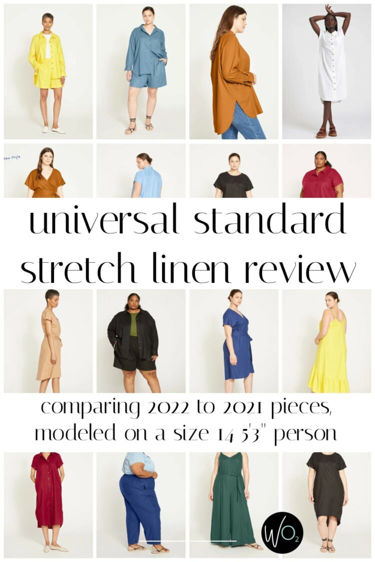 Universal Standard stretch linen review by Wardrobe Oxygen