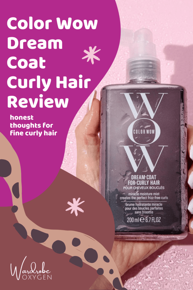 Color Wow Dream Coat Curly Hair Review by Wardrobe Oxygen