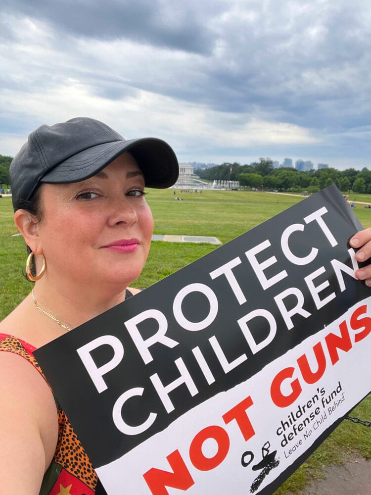 What to Wear to an Anti-Gun Rally and then a Pride Parade 1 march for our lives 2022 recap
