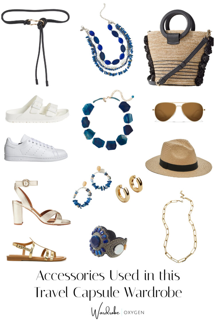 travel capsule wardrobe shoes