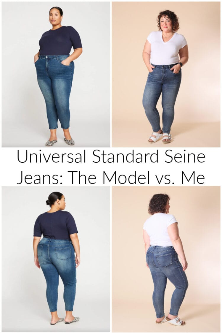 Universal Standard Denim Haul on a 5'3 Size 14 Person - Wardrobe