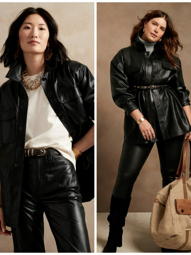 How to Style The Leather Trend for Fall When You’re a Grown Woman