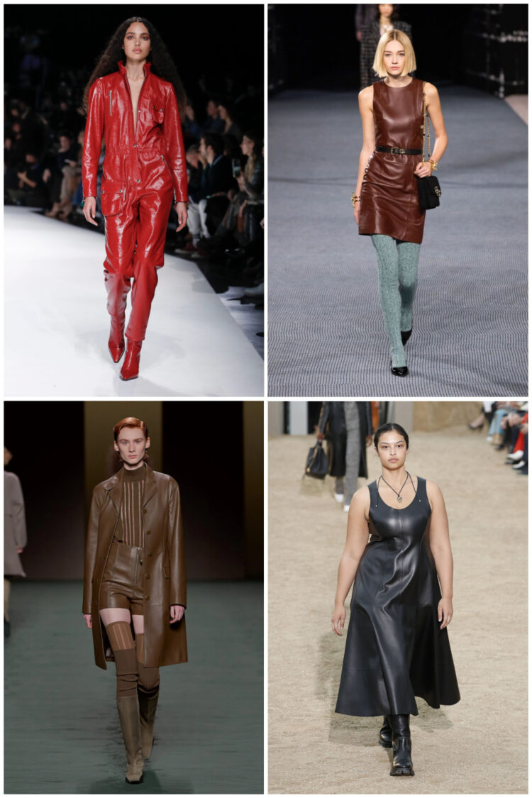 how to style leather in 2022