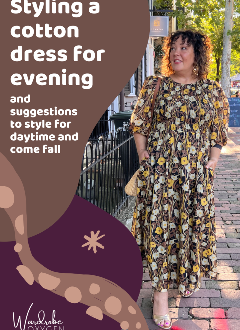 Why I Wore This Rebecca Taylor Cotton Dress for an Evening Event