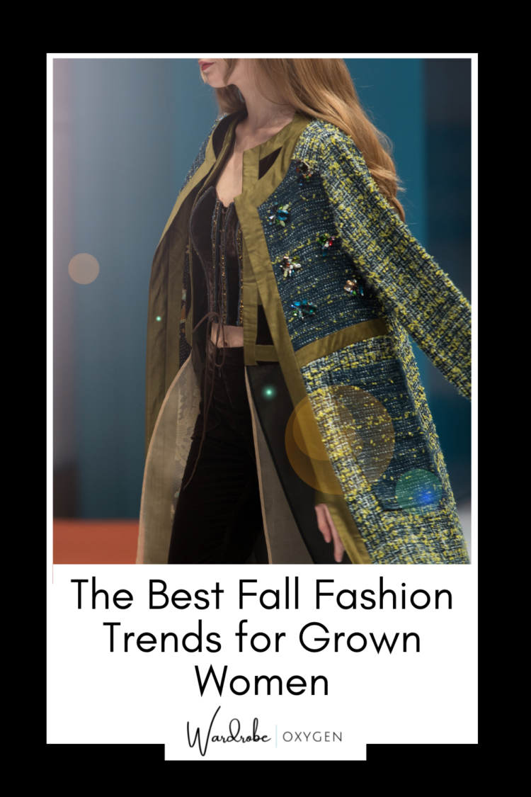 The best fall fashion trends for grown women as reviewed by Alison Gary for Wardrobe Oxygen