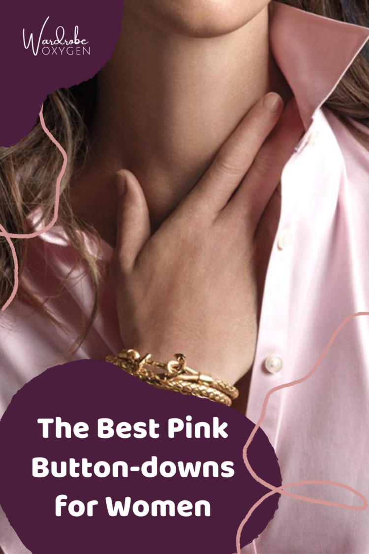 And Now I Want a Pink Oxford Shirt: The 6 Best Pink Cotton Button-Front Shirts for Grown-ass Women 1 the best pink buttons downs for women wardrobe oxygen