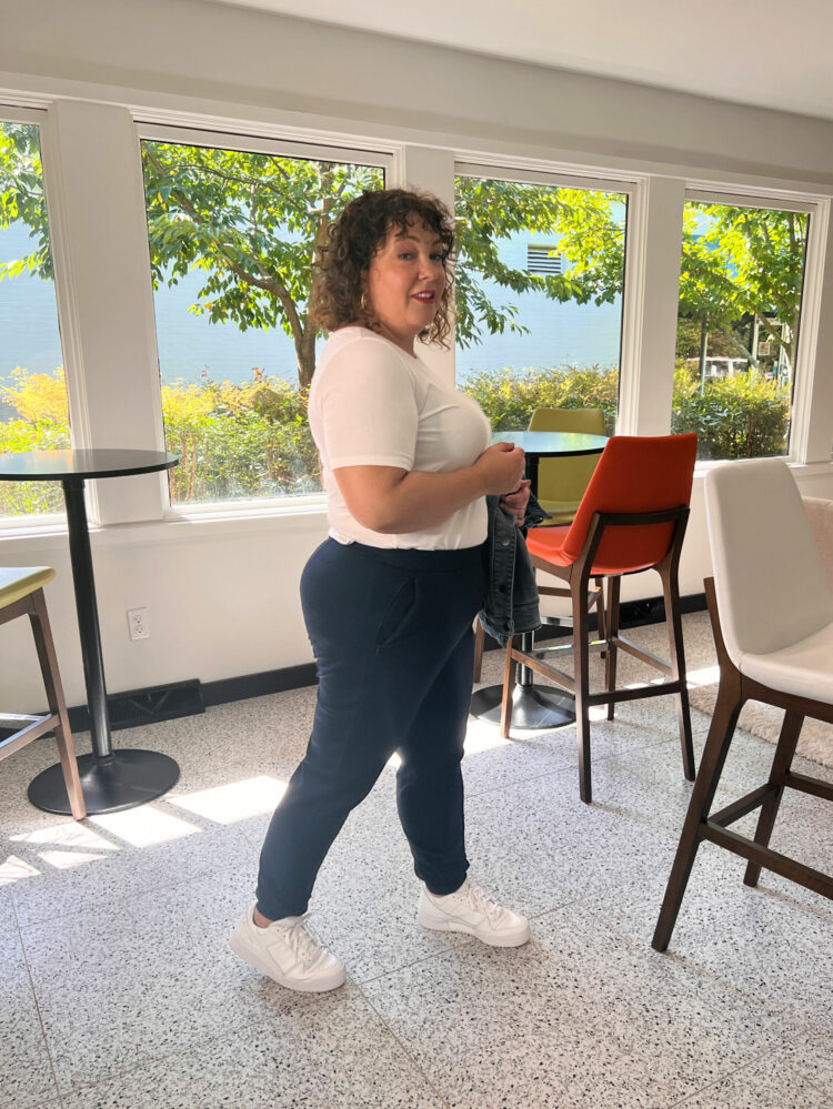 the best ponte joggers plus size