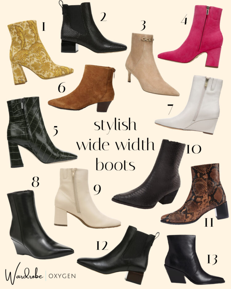 stylish wide width boots 1