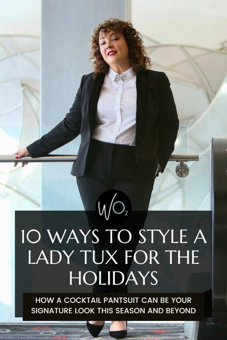 10 Ways to Style a Lady Tux 1 10 ways to style a lady tux