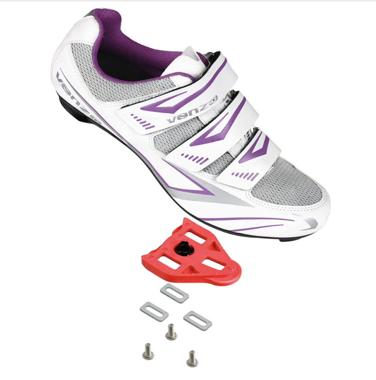 The Venzo Women's Cycling Shoe in one of the six color combos available