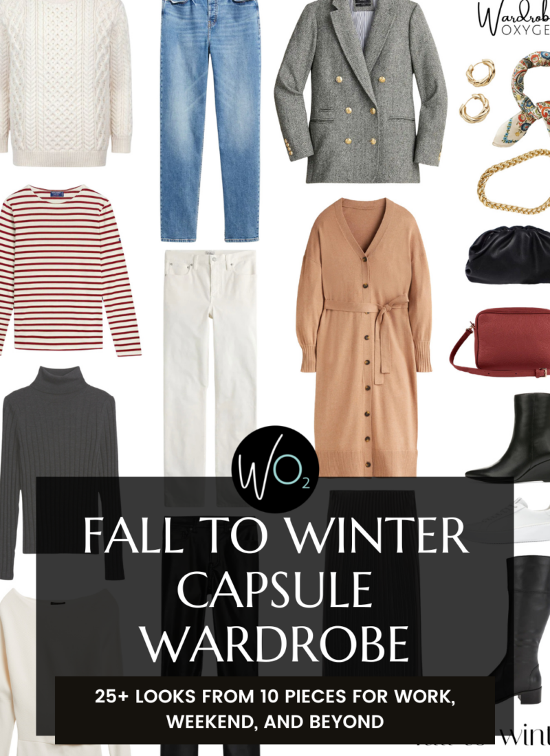 Fall to Winter Capsule Wardrobe: 25+ Looks for Work, Weekend, and Beyond
