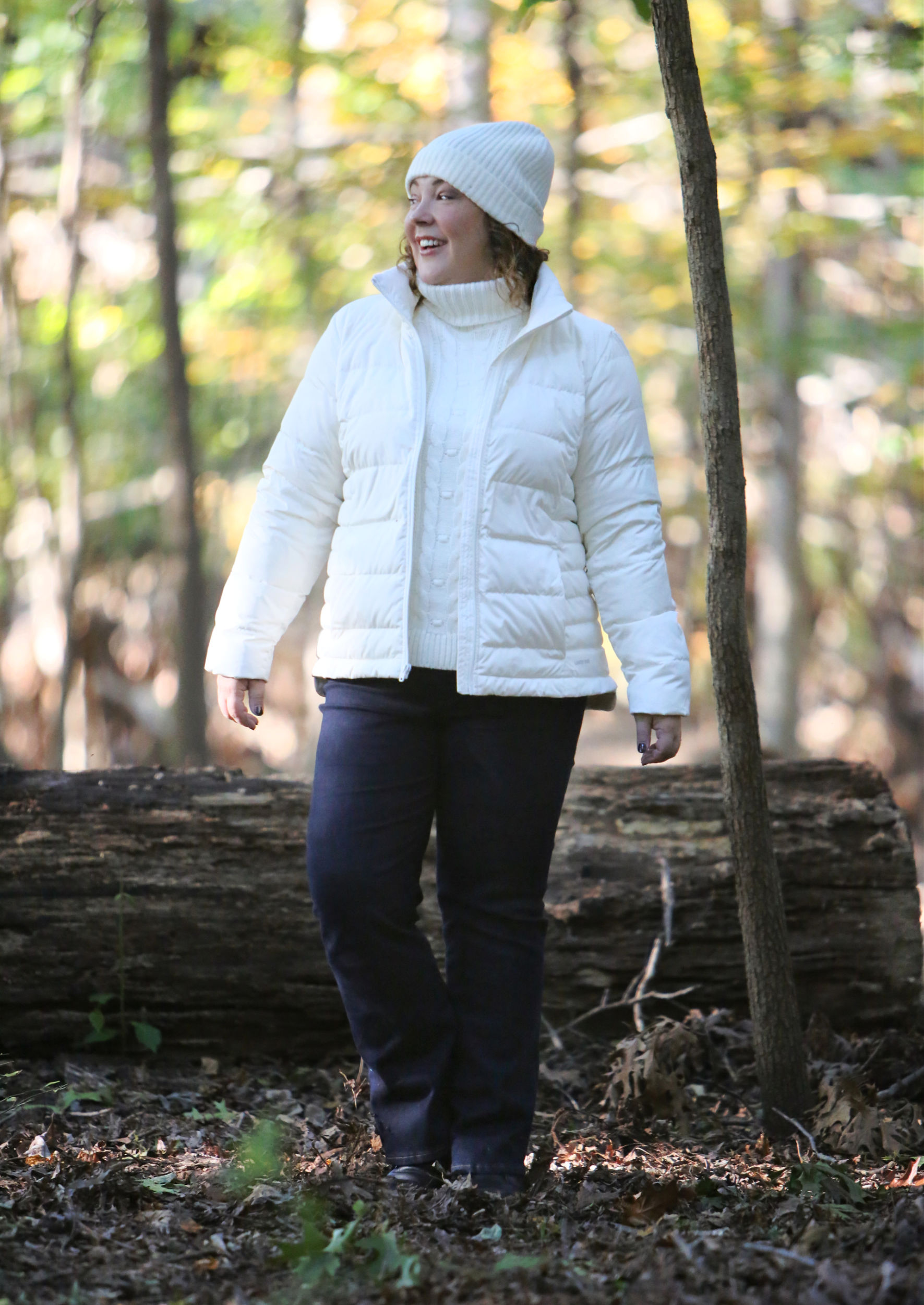 Parka Doudoune Land's End – XXL Beige En Duvet – Neuf Sans étiquettes