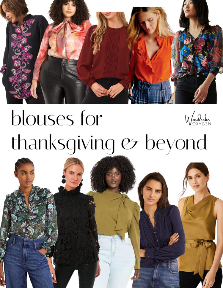 thanksgiving blouses