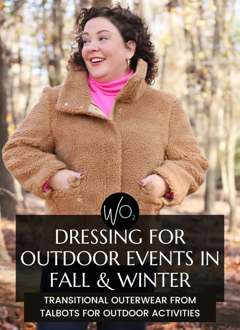Socializing Outside in Fall/Winter with Talbots