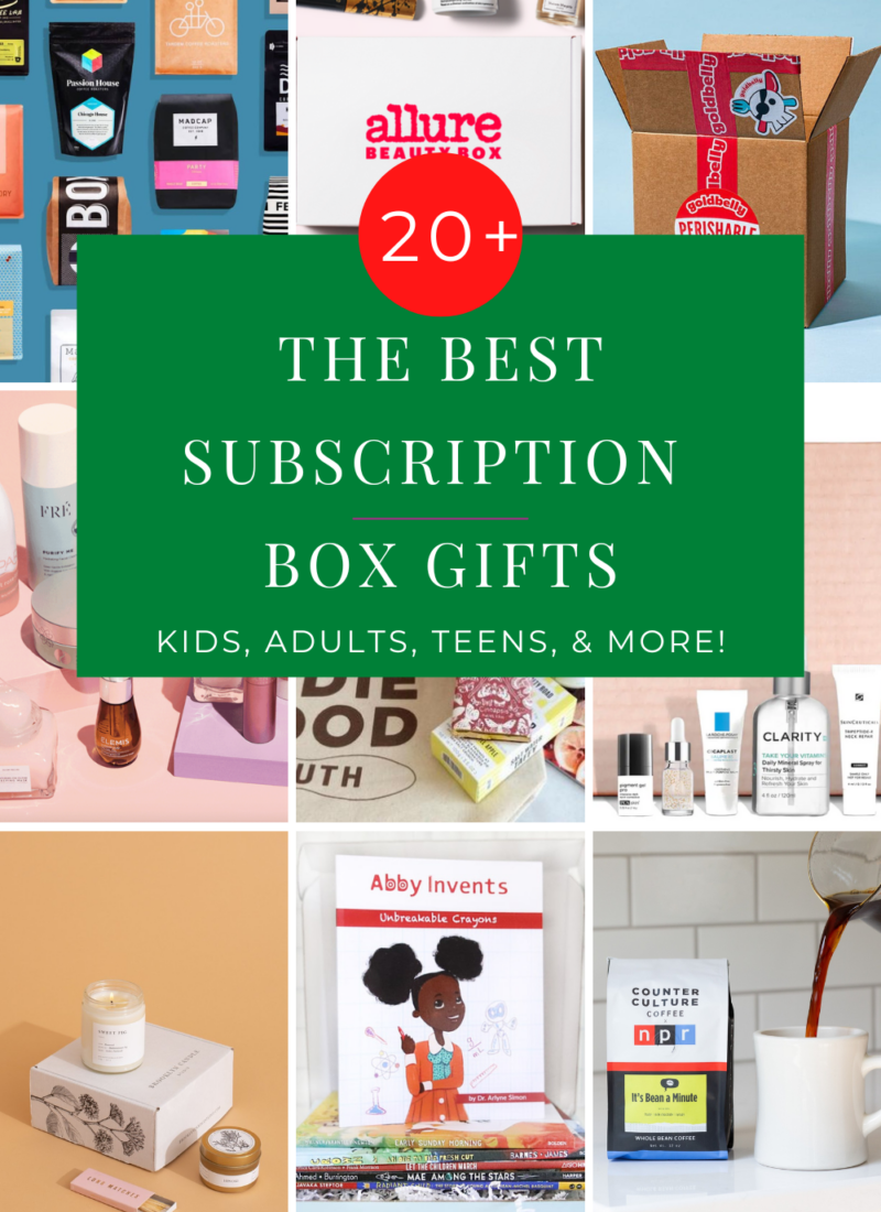 The Best Subscription Box Gifts: Over 20 Ideas for Everyone On Your List
