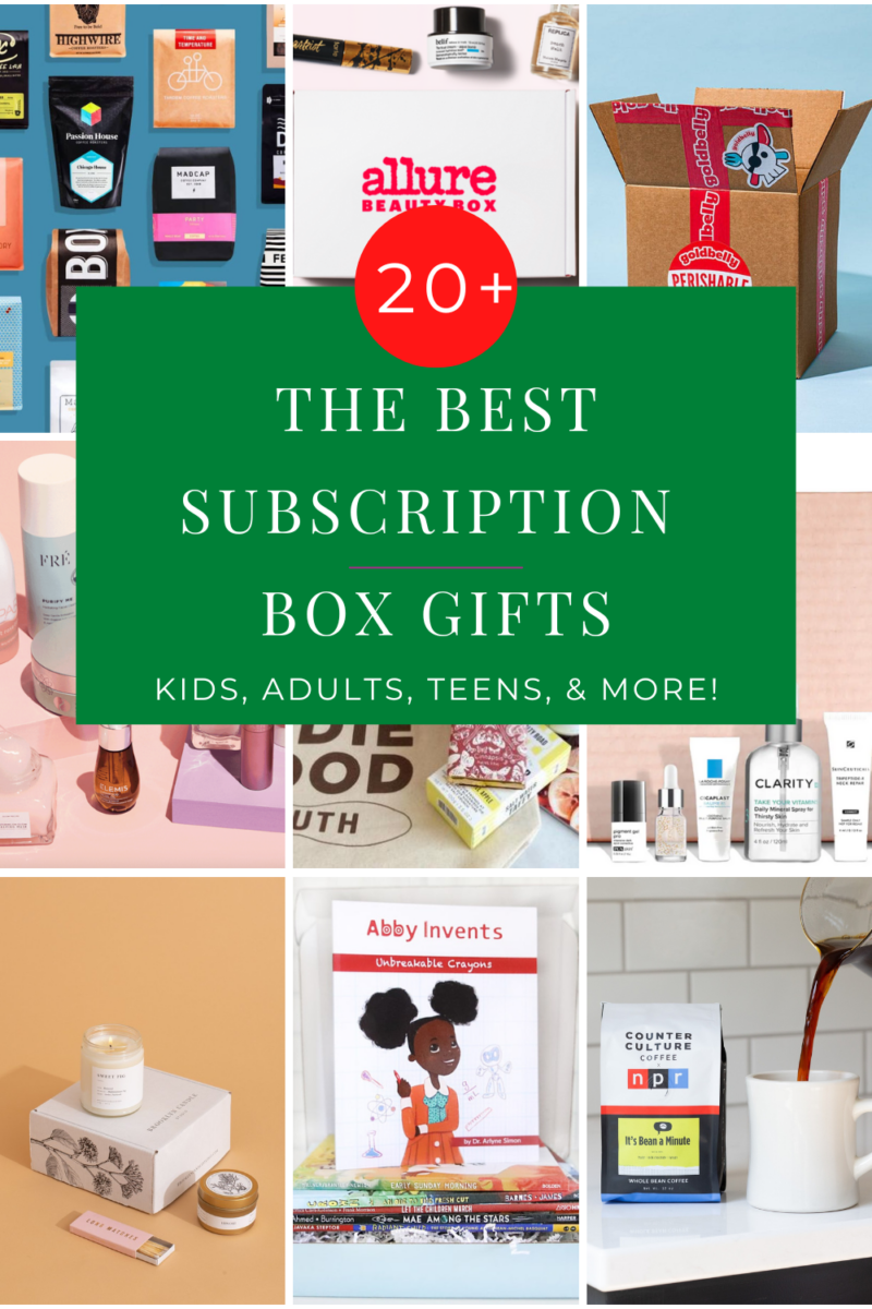 The Best Subscription Box Gifts Over 20 Ideas for Everyone On Your List Wardrobe Oxygen