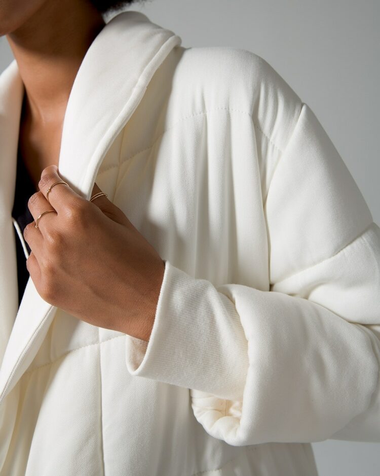 soma quilted robe cuff