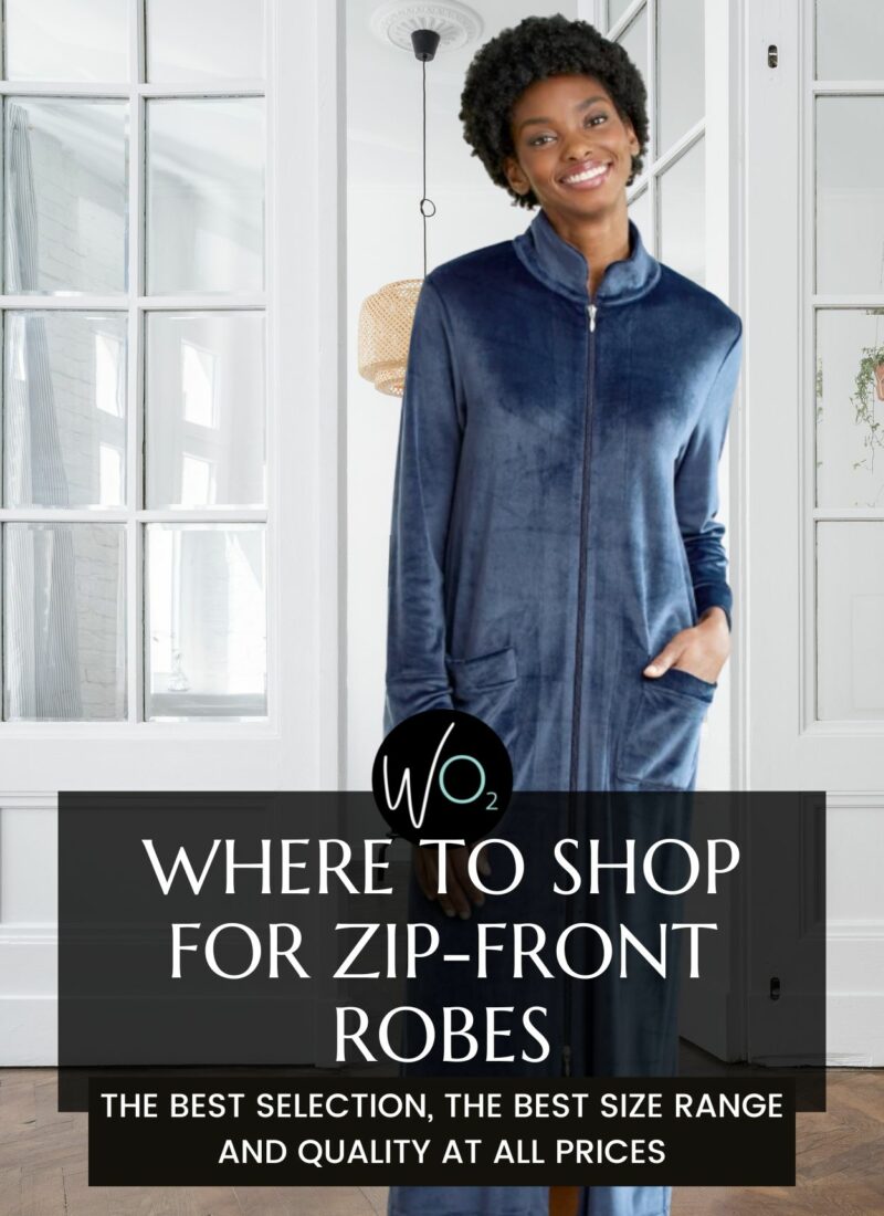 The Coziest Zip-Front Robes