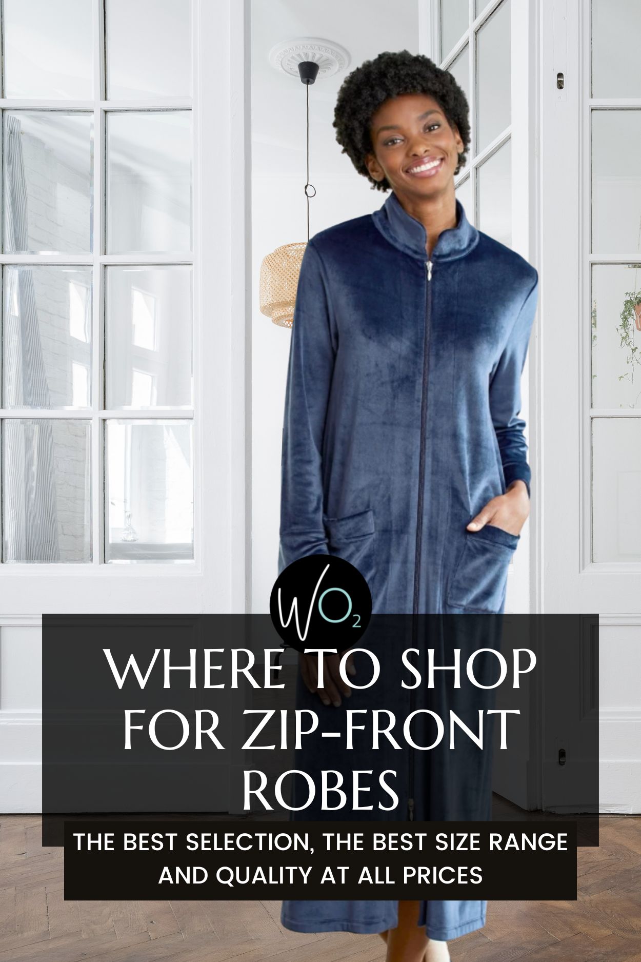 The Coziest Zip-Front Robes