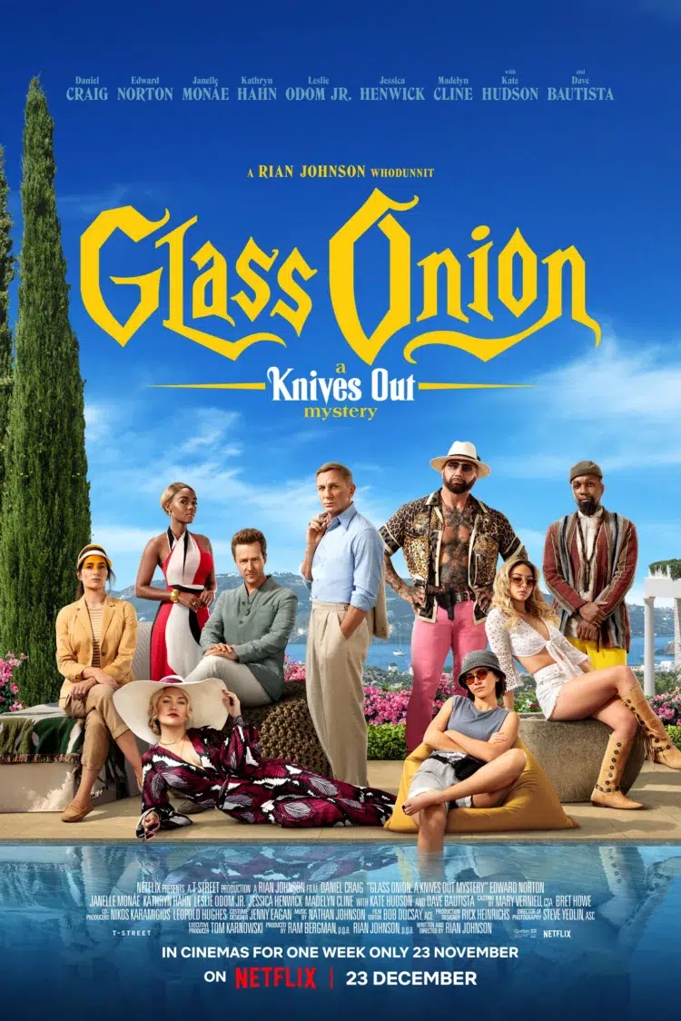 Glass Onion poster