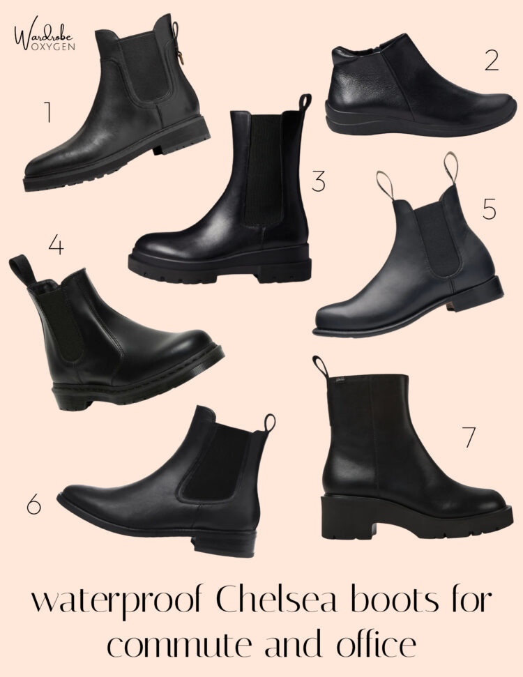 the best waterproof chelsea boots for women